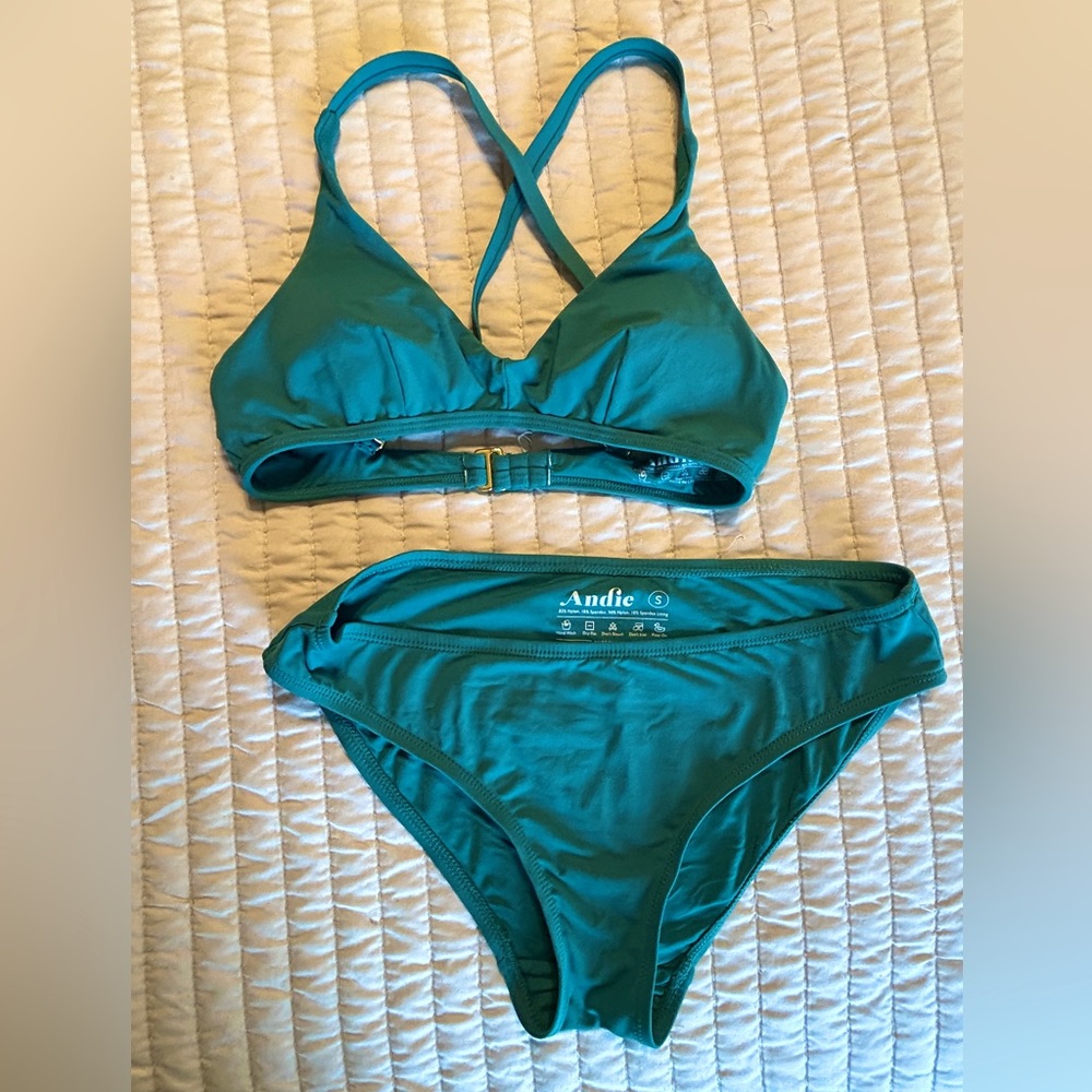 Teal Andie Bikini Swimsuit